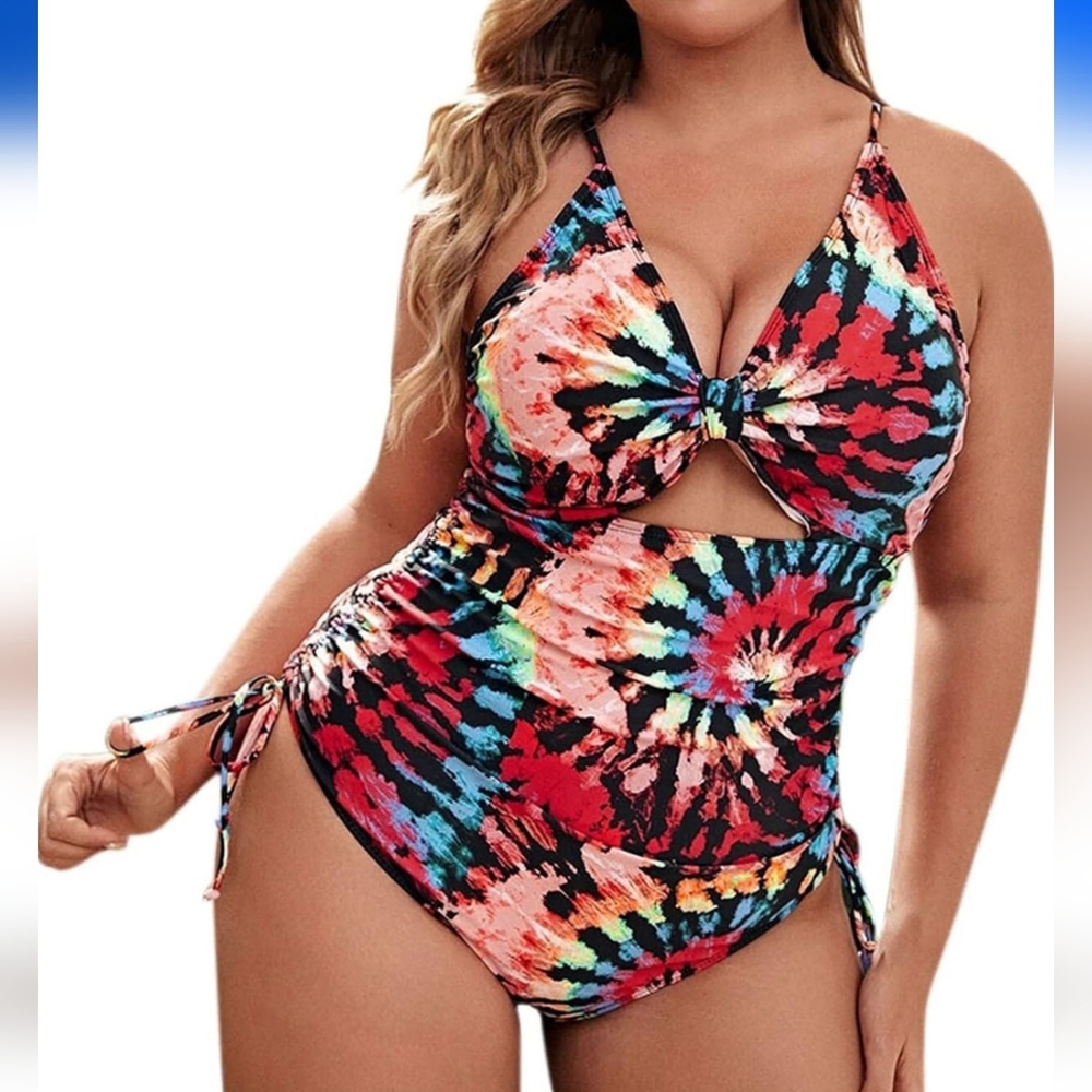 🔥Aayomet Swimsuit for Women Sexy Printed Plus Backless Bathing Women's Swimsuit